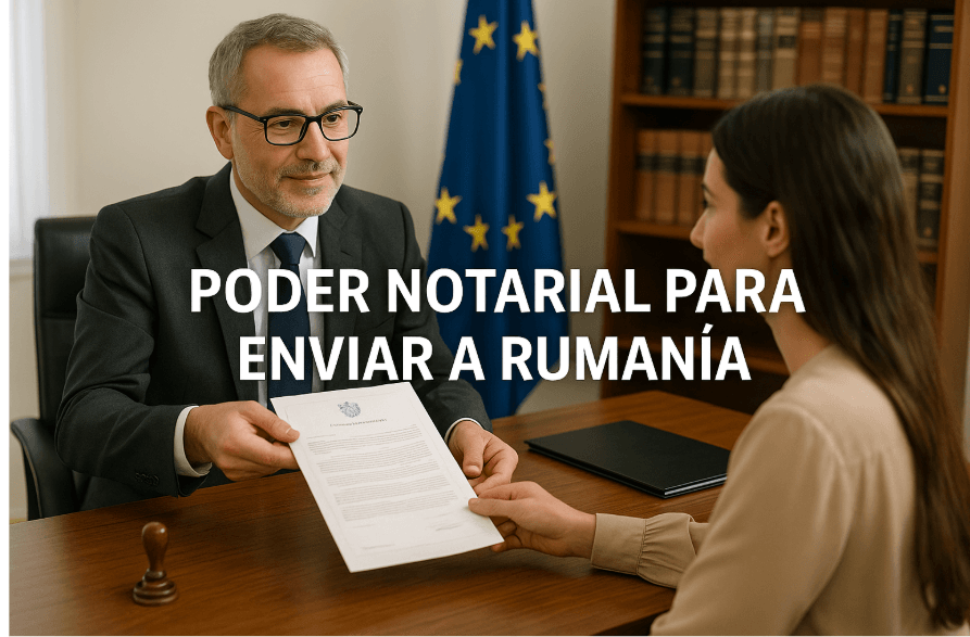 poder notarial para Rumanía o Moldavia desde España