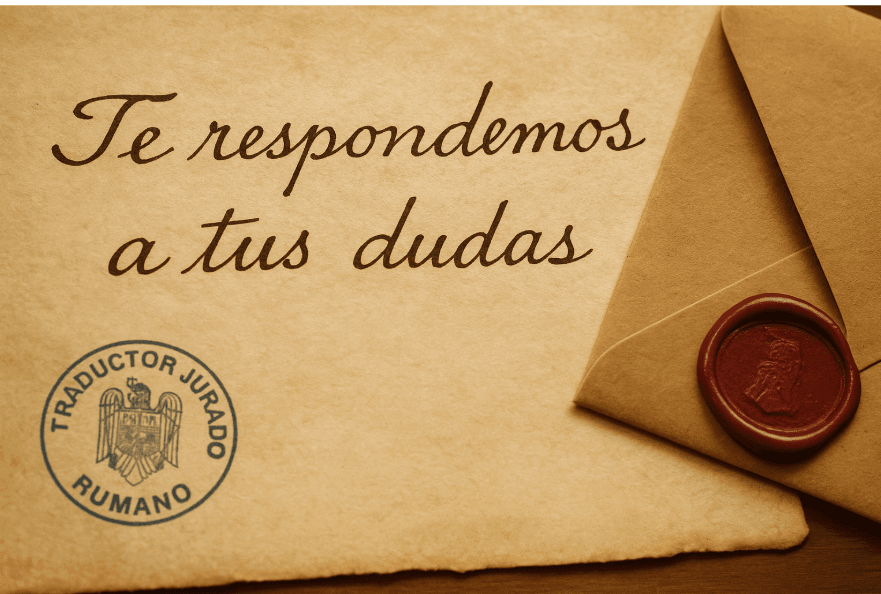Dudas sobre la traducción jurada del rumano al español