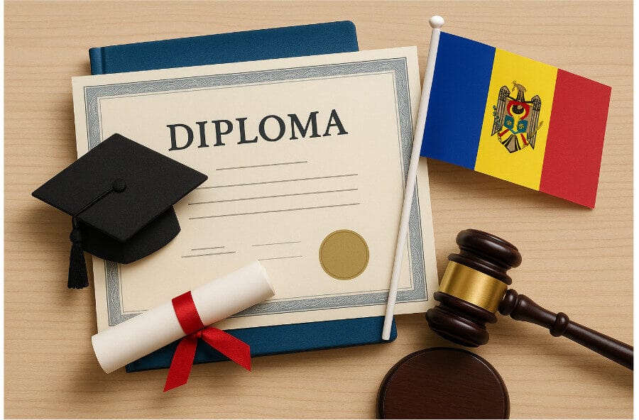 Homologación de estudios de Moldavia – Traducción jurada y legalización de títulos académicos